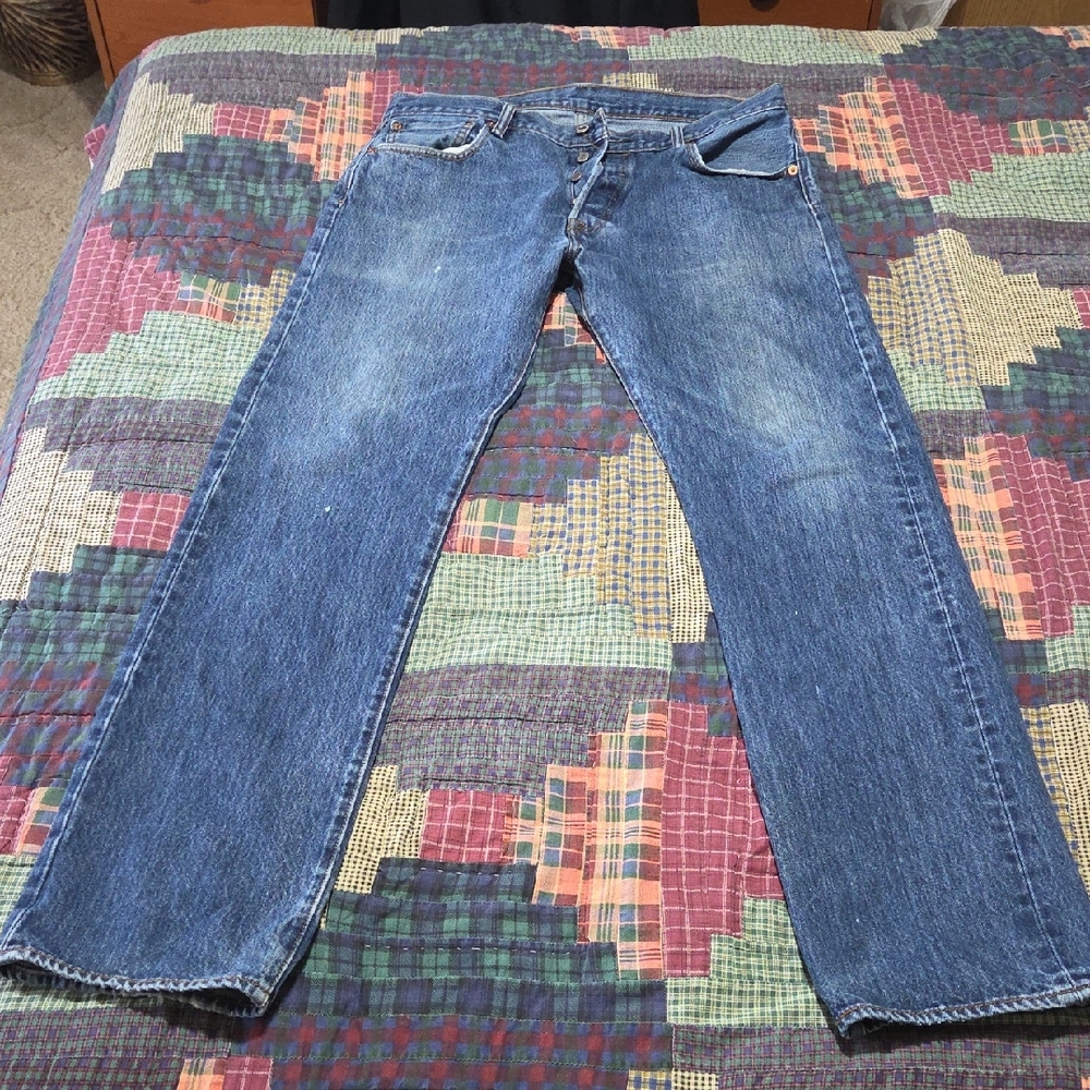 Levi's Men's Straight Blue Jeans